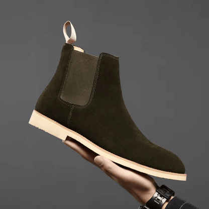 Noah | Suede Chelsea Ankle Boots