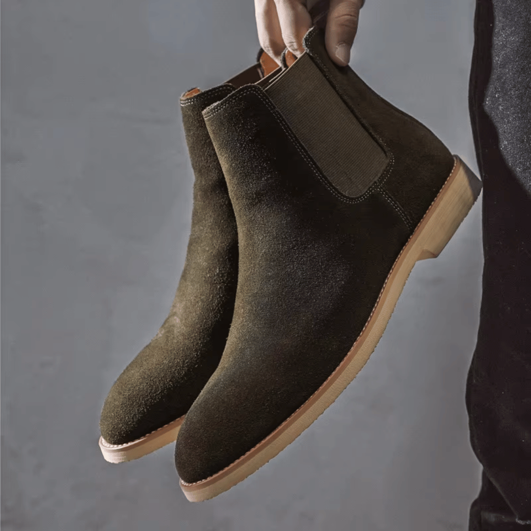 Noah | Suede Chelsea Ankle Boots