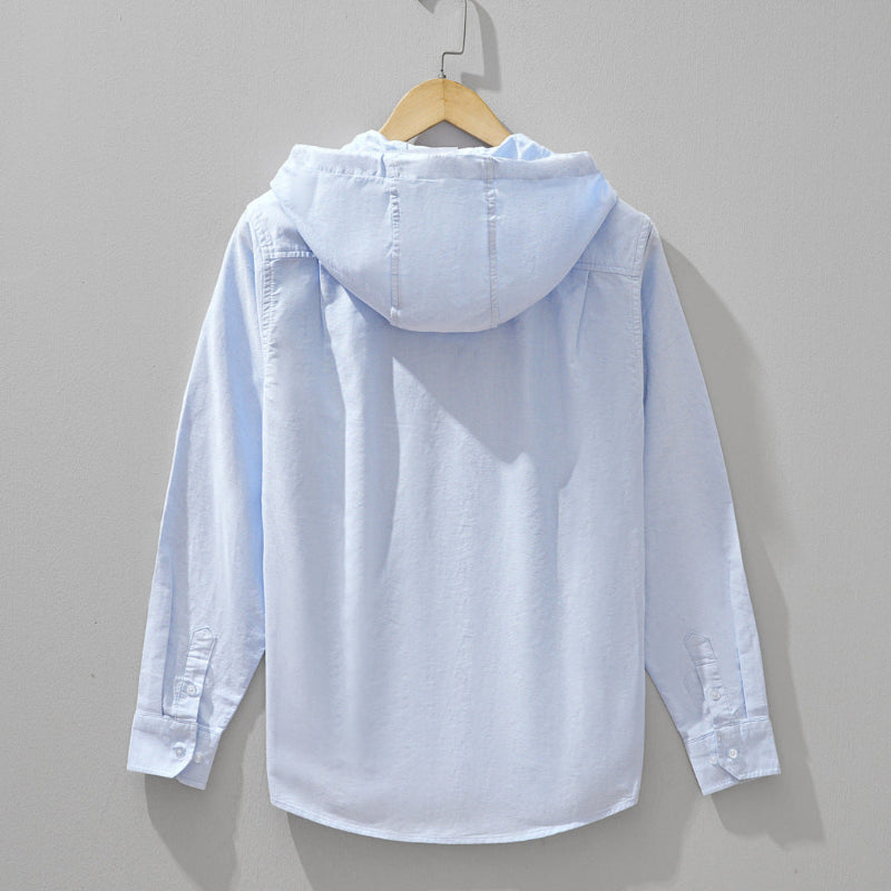 Eleanor | Breezy Linen Blend Hoodie