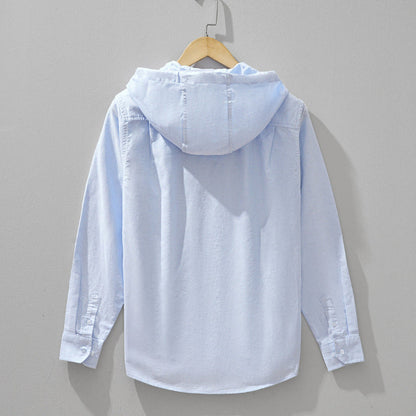 Eleanor | Breezy Linen Blend Hoodie