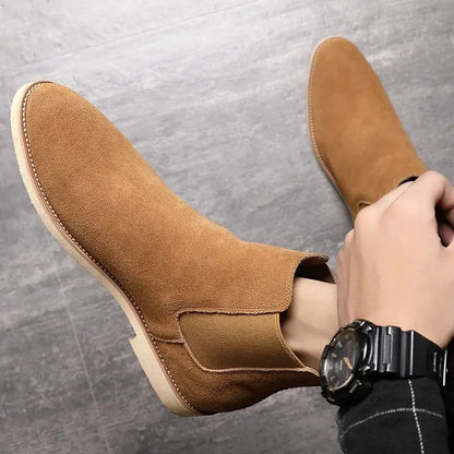 Noah | Suede Chelsea Ankle Boots