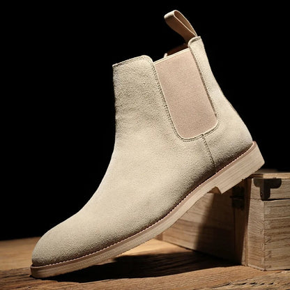 Noah | Suede Chelsea Ankle Boots